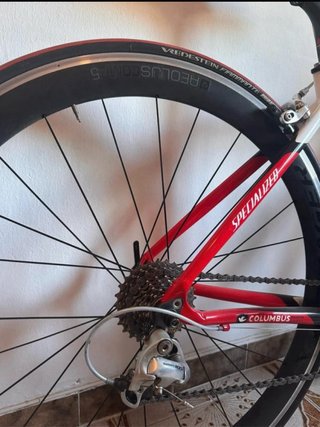 Bicicleta Specialized Allez Roja y Blanca