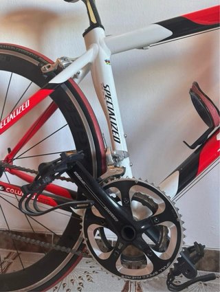Bicicleta Specialized Allez Roja y Blanca