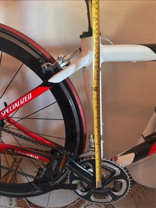 Bicicleta Specialized Allez Roja y Blanca