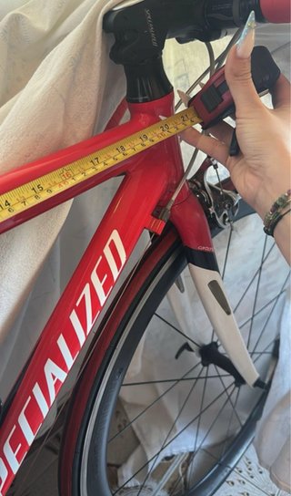 Bicicleta Specialized Allez Roja y Blanca