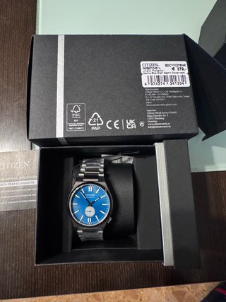 Citizen Tsuyosa Small Second Azul NK5010-51L