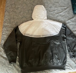 Chaqueta Nike Talla XL Gris y Blanca original