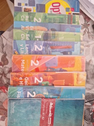 OFERTA! Lote libros 2 ESO Marianistas. Revuela, SM