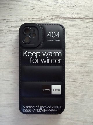 Custodia iPhone 11 Keep warm for winter