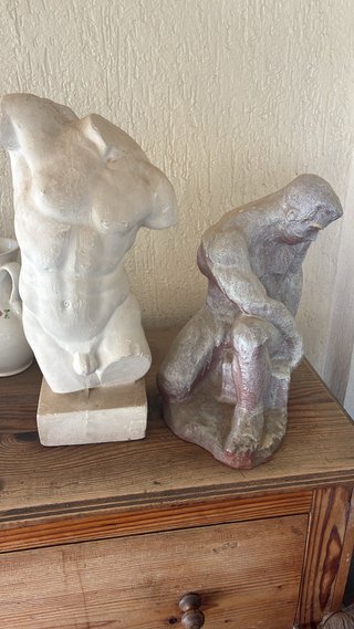 Réplica Torso Belvedere Escultura Griega