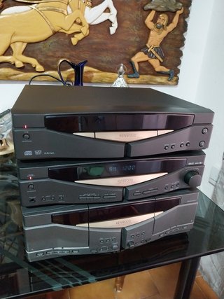 Equipo de música Kenwood modular