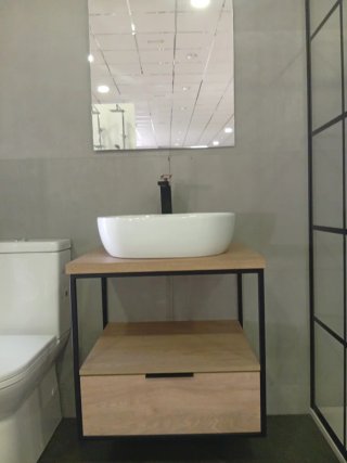 Mueble de baño con lavabo
