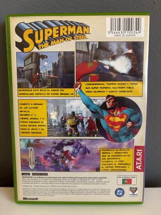 Superman: The Man of Steel Xbox PAL 🇪🇸