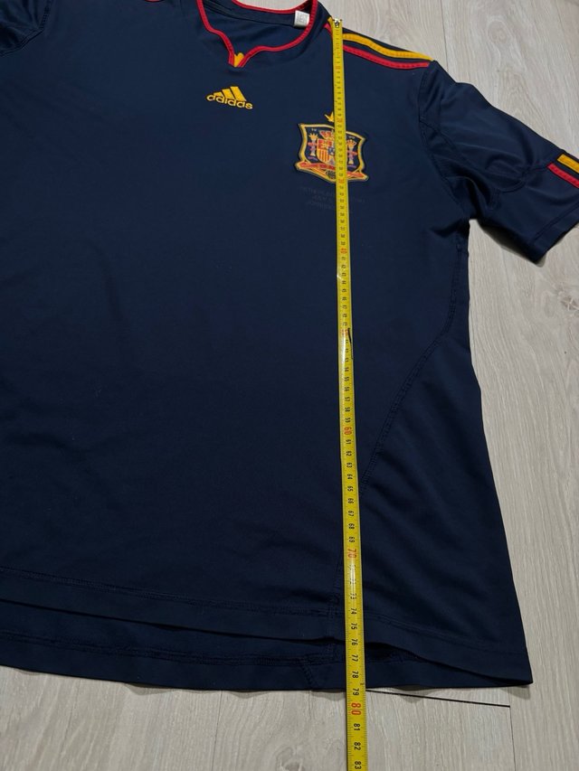 Camiseta España 2010 Adidas Azul Marino
