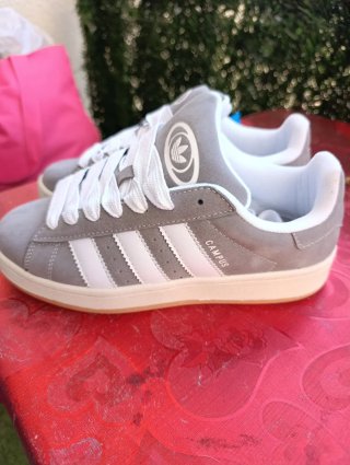 Zapatillas Adidas Grises (imit),