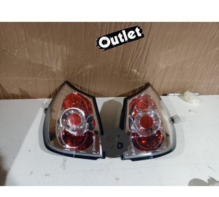 JI PILOTOS PARA RENAULT SCENIC 03-06 CROMADO LOOK LEXUS R011