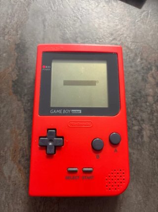 Nintendo Game Boy Pocket Roja