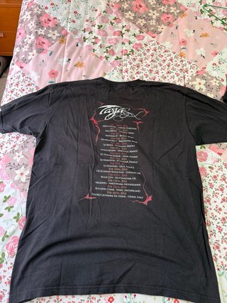 Camiseta Tarja Heavy Fruit of the Loom Negra