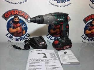 Atornilladora Pladur Parkside 20V Nueva