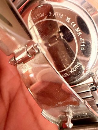 Reloj Michael Kors Plata y Blanco
