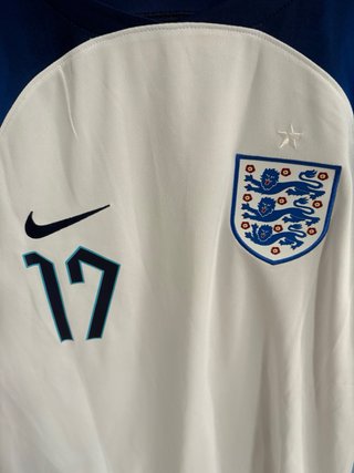 Camiseta Inglaterra Saka 17 Mundial 2022