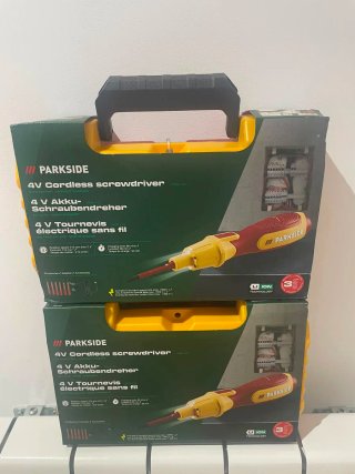 Parkside 4V Destornillador Eléctrico Sin Batería