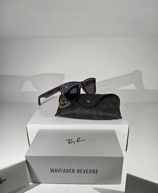 Occhiali Ray Ban Wayfarer Reverse Trasparent Gray