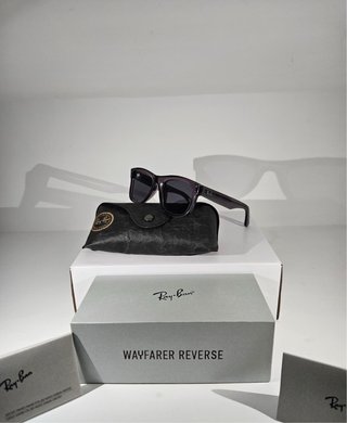 Occhiali Ray Ban Wayfarer Reverse Trasparent Gray