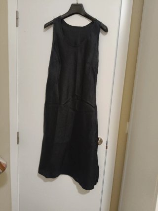 Vestido largo negro