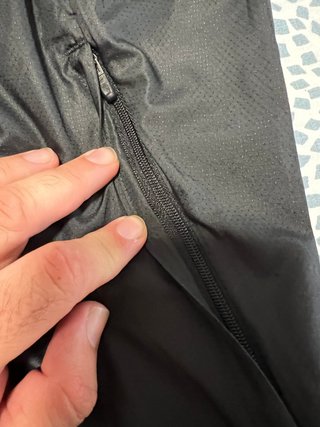 Chaqueta cortavientos Nike Negra