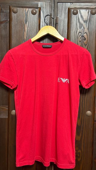 Camiseta Emporio Armani Roja