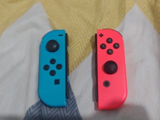 Joycons Nintendo Switch Azul y Rosa
