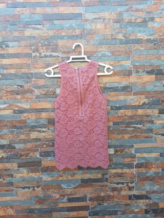Camiseta tirantes Mango rosa