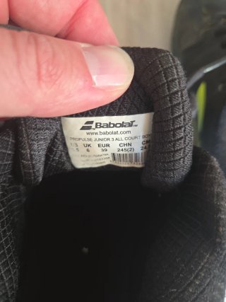 Zapatillas Babolat Tenis Negras y Verdes