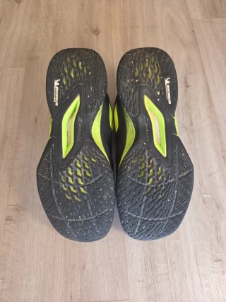 Zapatillas Babolat Tenis Negras y Verdes