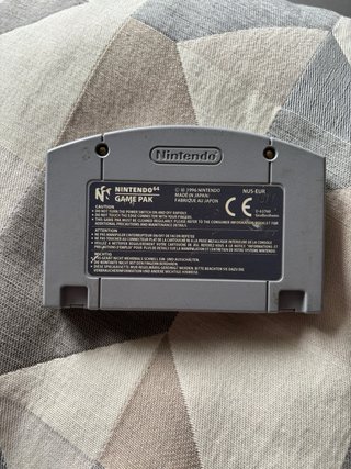 Super Mario 64 Cartucho y Manual