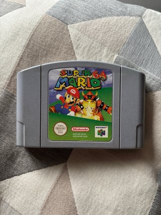 Super Mario 64 Cartucho y Manual