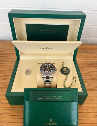 Rolex GMT-Master II Batman FULL SET