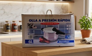Olla a Presión Acero Inoxidable