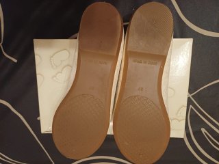 Zapatos NENS niña talla 37 blanco roto