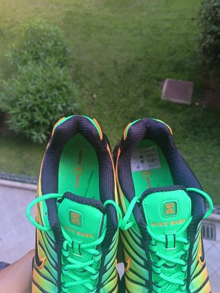 Nike Shox TL Fade Negro/Naranja