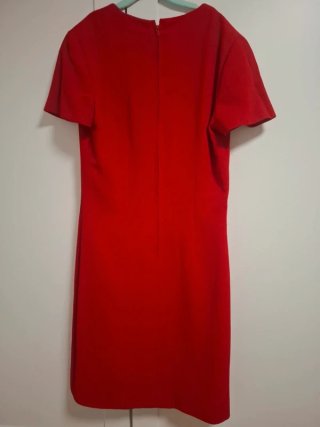 Vestido rojo escote corazón