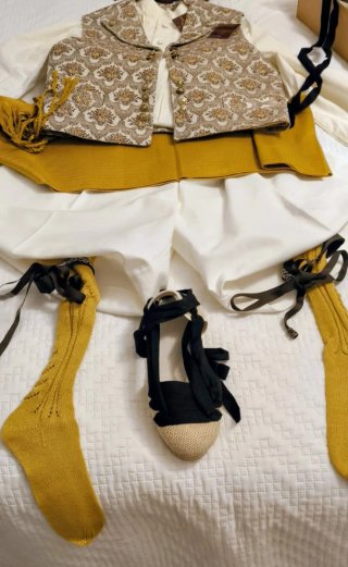 Traje de Fallero Niño