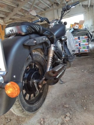 Keeway Superlight 125 Negra