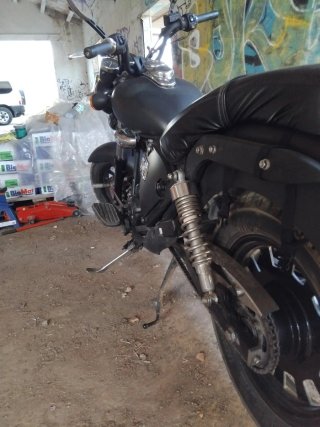 Keeway Superlight 125 Negra