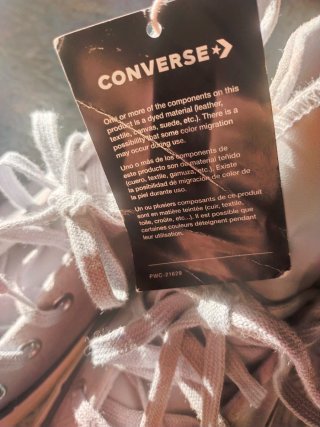 Converse gris y blanco