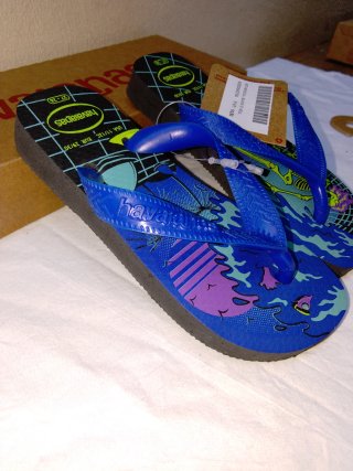 Havaianas Surf Azul/Verde Talla 27/28