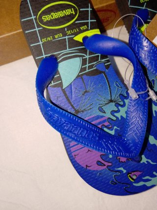 Havaianas Surf Azul/Verde Talla 27/28