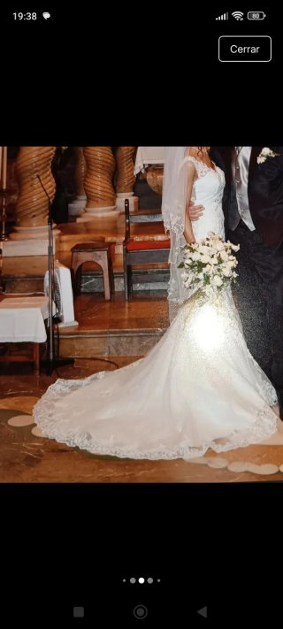 Vestido de Novia Sirena Encaje