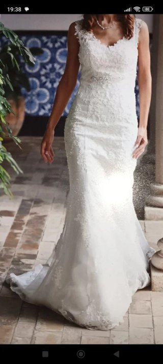 Vestido de Novia Sirena Encaje