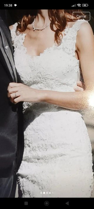 Vestido de Novia Sirena Encaje