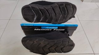 Scarpe Skechers nere uomo
