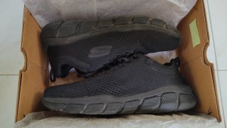 Scarpe Skechers nere uomo