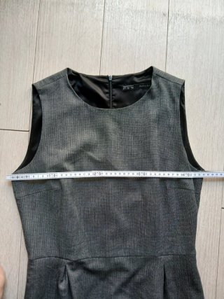 Abito tubino grigio Zara - Taglia L