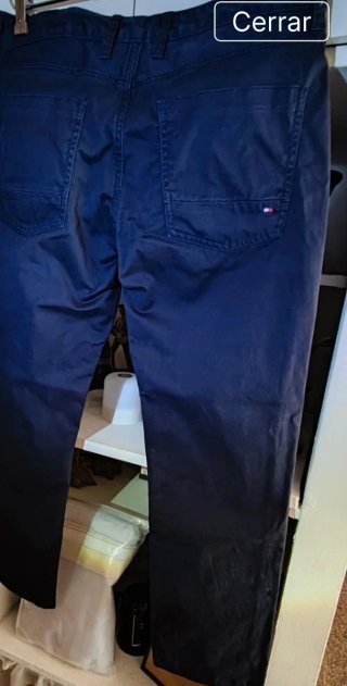 Pantalón Tommy Hilfiger Talla L Azul